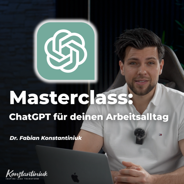 Masterclass: ChatGPT für deinen Arbeitsalltag – Bild 1