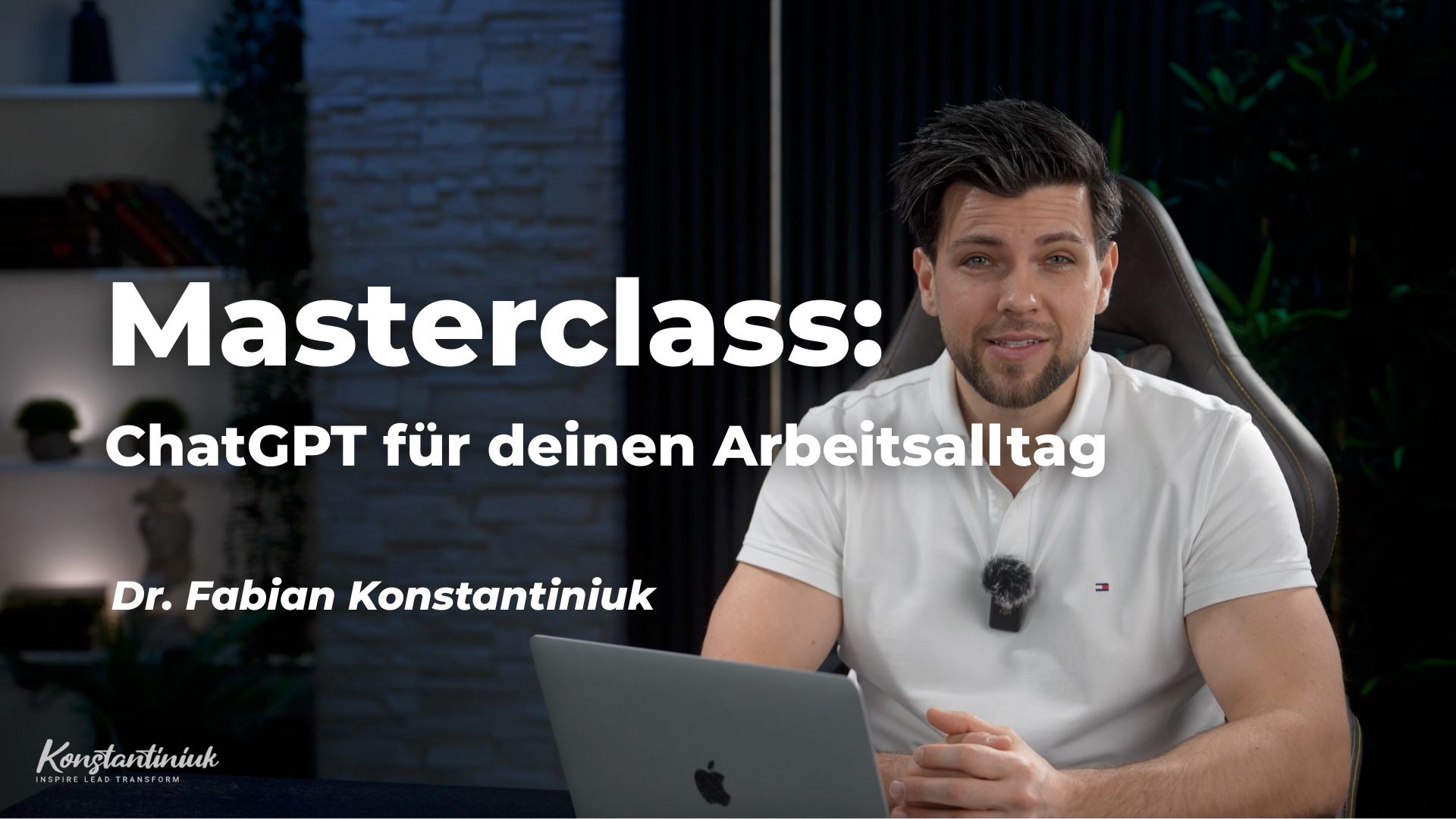 Masterclass: ChatGPT für deinen Arbeitsalltag